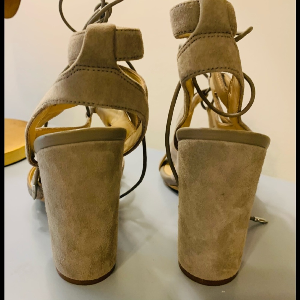 Sam Edelman Yardley Lace Up Suede Sandal - Picture 9 of 13